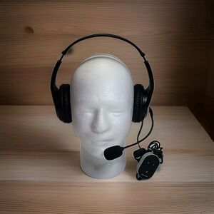 Microsoft LifeChat LX-3000 Headset Headphones Gaming Office Etc TESTED